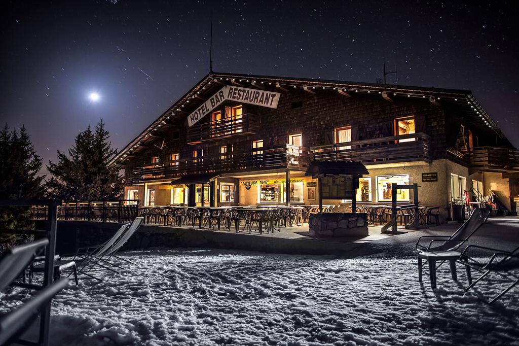 Hotel Altitude 1647 La Clusaz Ngoại thất bức ảnh